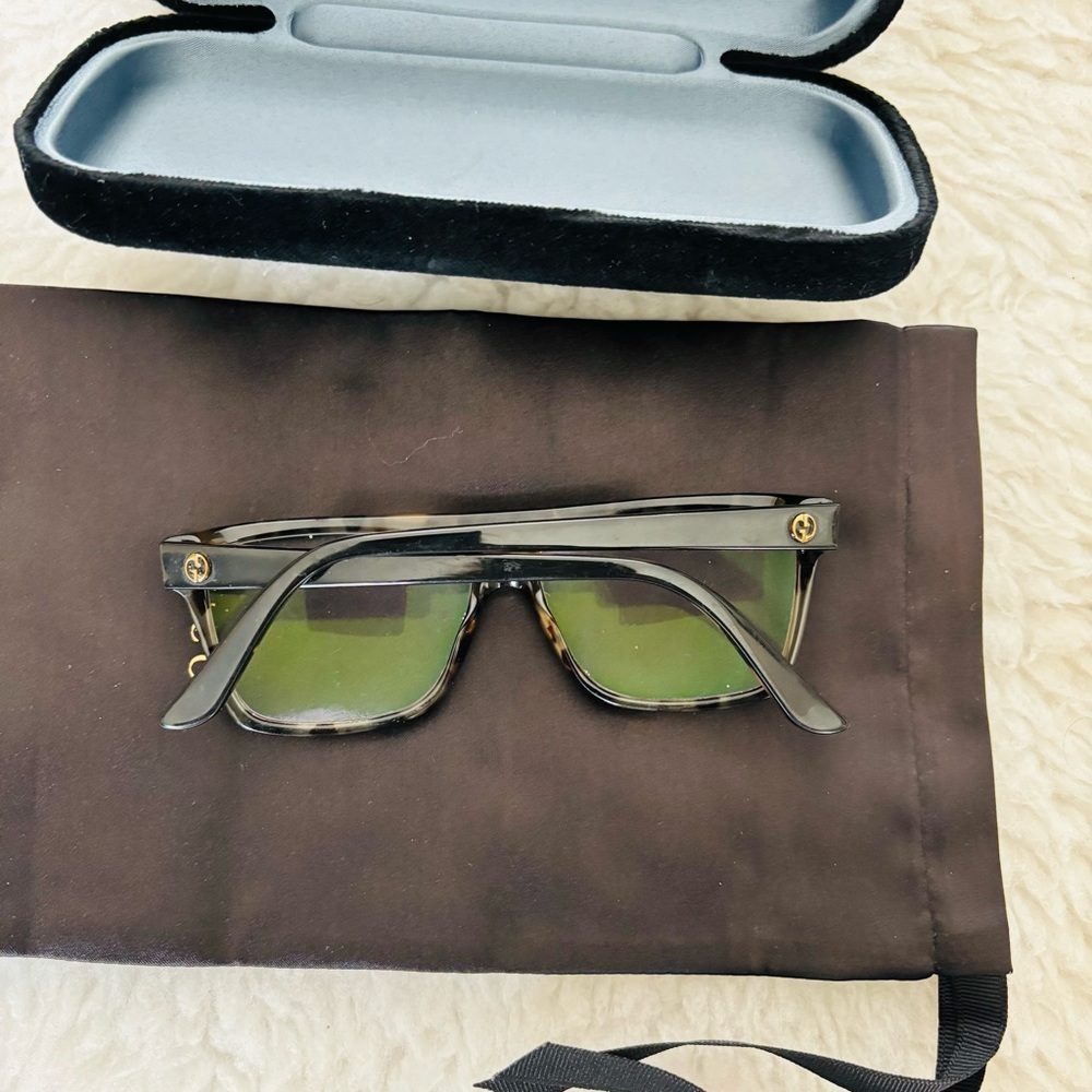 Gucci GG3545 Black/Tortoise Unisex Eyeglasses Frame Only w/ Case/Dustbag - Picture 4 of 16